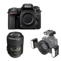 Nikon D7500 Body + 105mm f/2.8 VR  Dental Kit