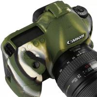 Silikon Kılıf Canon 5D Mark 4 İçin Kamuflaj