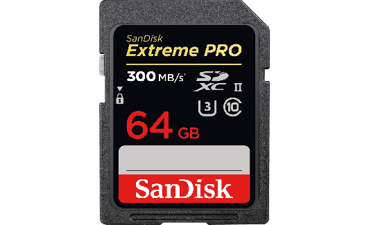 Карта памяти sandisk extreme pro sdxc 64gb sdsdxxy 064g gn4in