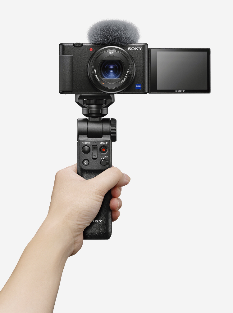 sony zv 1 vlogger kamera gp vpt2bt cekim kolu babatasfoto com