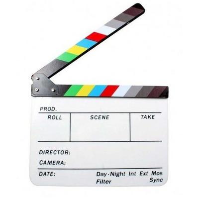 Andoer CBP-FCB Renkli Yönetmen Tahtası (Beyaz) D9501