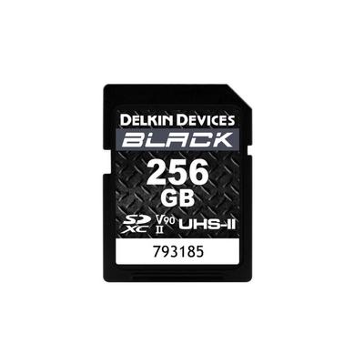 DELKIN BLACK 256GB UHS-II SDXC U3 V90