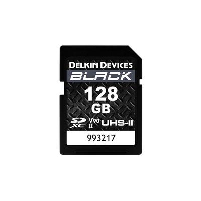 DELKIN BLACK 128GB SD UHS-II  U3 V90