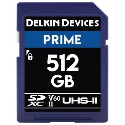DELKIN PRIME 512GB SD UHS-II 1900X (V60)
