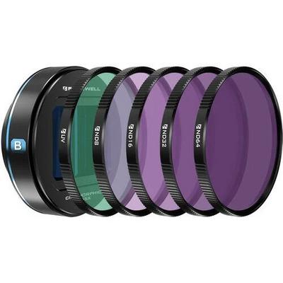 Freewell Anamorphic Lens for the iPhone 13 and 14 (Blue)