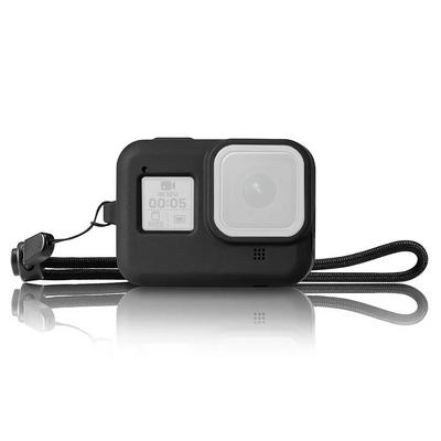 Gopro Hero 8 Black İçin Silikon Kılıf Siyah
