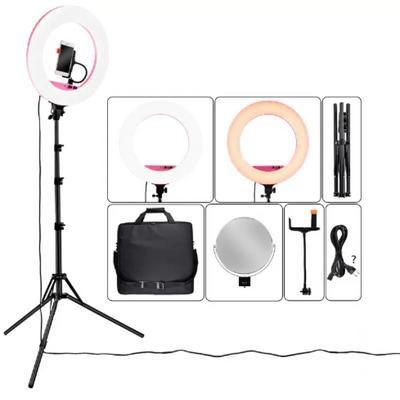 Life RF-480  Ring Light Bi-Color Porte,Video ve Makyaj Işığı Seti
