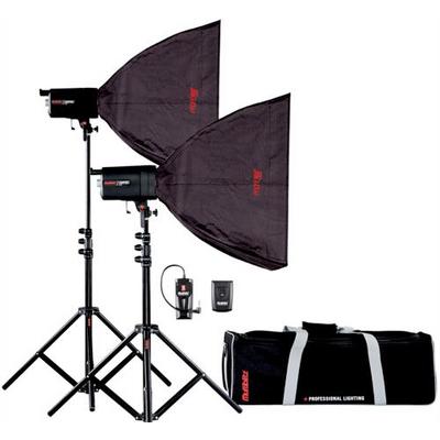 Multiblitz Comkit TR 200W 2’li Paraflaş Seti