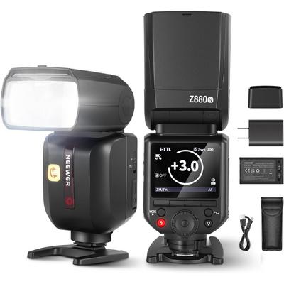 Neewer Z880-N TTL Nikon Uyumlu 76W Akülü Tepe Flaşı