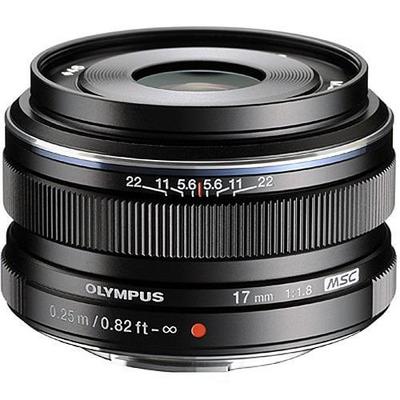 OLYMPUS LENS 17MM 1.8 BLACK  M.ZUIKO DIGITAL V311050BE000