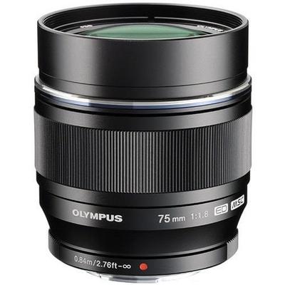 OLYMPUS LENS 75MM 1.8 M.ZUIKO BLACK V311040BW000