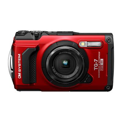 OLYMPUS OM SYSTEM TG-7 RED CAMERA V110030RU000