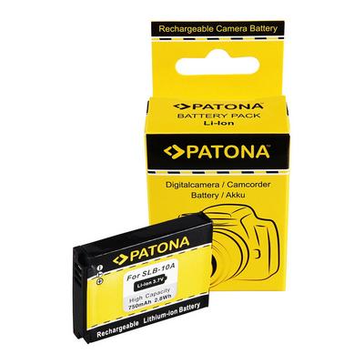 PATONA 1082 Battery Samsung SLB-10a 750mAh 3.7V