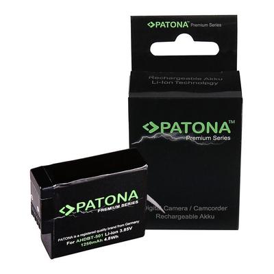 PATONA 1268 Premium Battery Go Pro Hero5 1250mAh