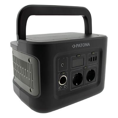 Patona Platinum Taşınabilir Güç İstasyonu 600Wh 600W/230V USB5V/2.4A DC12V/10A