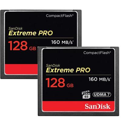 Sandisk 128GB Extreme Pro 160 Mb/s CF Hafıza Kartı