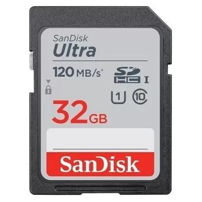 Sandisk 32GB 120mb/sn Ultra SDHC Hafıza Kartı