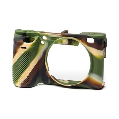 Silikon Kılıf Sony A6500 Uyumlu Kamuflaj