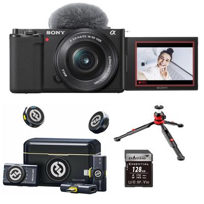 Sony ZV-E10 16-50mm Lens Kit Youtube Vlog Çekim Seti
