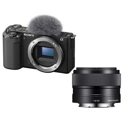 Sony ZV-E10 Body + Sony 35mm f/1.8 Oss Lens Kit