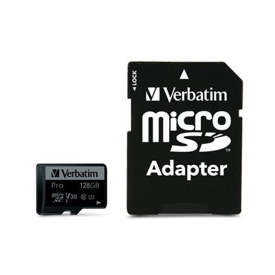 Verbatim 128GB Pro U3 Micro SDXC Hafıza Kartı