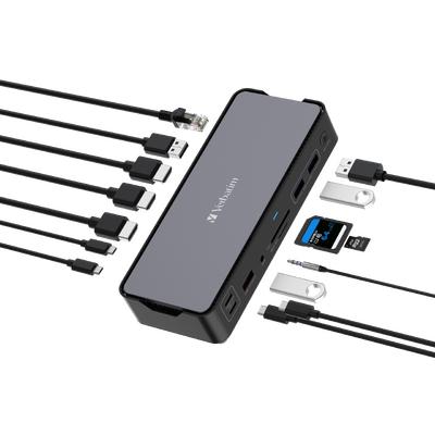VERBATIM 32171 - USB-C DOCK 15 Port CDS-15