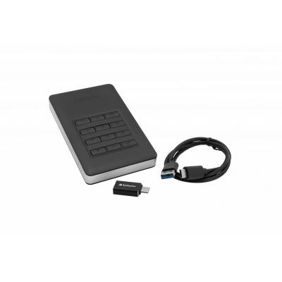 VERBATIM 53403 -2tB HDD INCL. KEYPAD USB3.1 GEN1