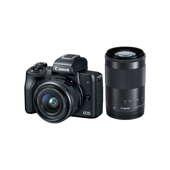Canon Eos M50 15 45mm 55 200mm Lens Babatasfoto Com