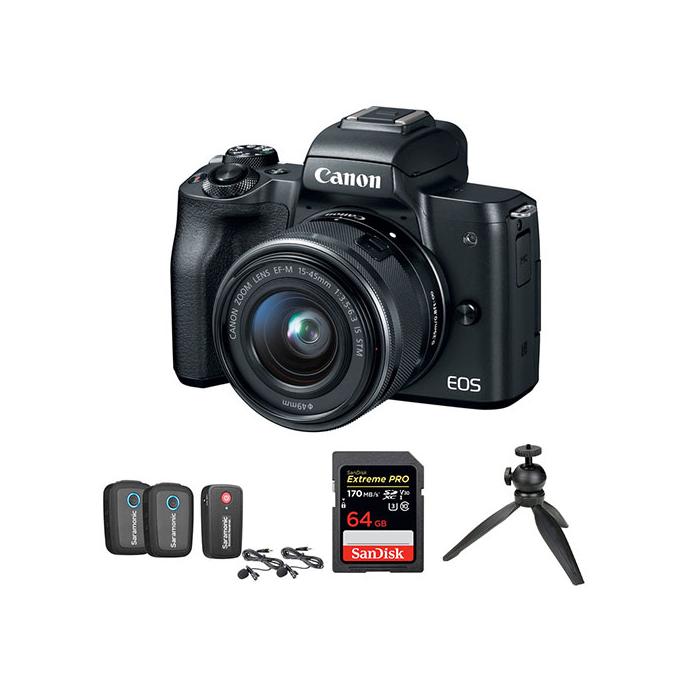 Canon M50 15 45mm Lens Seti Youtube Seti 2 Babatasfoto Com