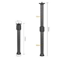 Andoer ER222C 22mm  2 Bölmeli Karbon Fiber Uzatma Kolu D7989-2