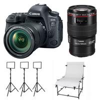 Canon 6D Mark II 24-105mm Kit Set - Yemek Fotoğrafı Çekim Setleri