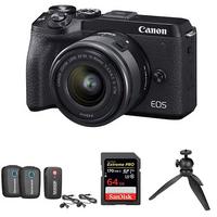 Canon M6 Mark II 15-45mm Lens Kit - Youtube Seti 2