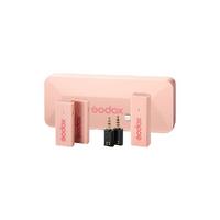 Godox MoveLink Mini Kablosuz Mikrofon Kit2 (Type-C Uyumlu/Pembe)