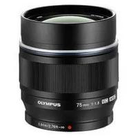 OLYMPUS M.Zuiko ED 75mm 1:1.8 MSC (Siyah) Lens