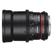 Samyang 35mm T1.5 VDSLR AS UMC II Lens (Canon)