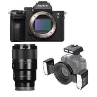 Sony A7 III Body Aynasız Fotoğraf Makinesi Dental Kit 90mm 