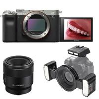 Sony A7C  Aynasız Fotoğraf Makinesi Dental Kit 50mm  