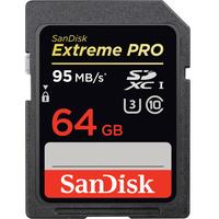 Sandisk 64GB Extreme Pro 95 Mb/s Sd Hafıza Kartı