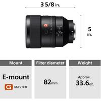 Sony FE 135mm f/1.8 GM Lens 