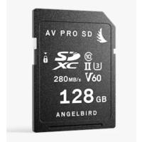 Angelbird 128GB AV PRO SD V60 SDXC UHS II 280MB/s Hafıza Kartı