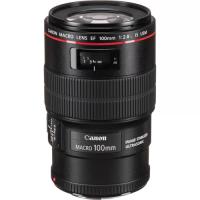 Canon 100MM F2.8 L IS Macro Lens 2.EL