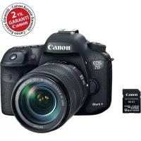 Canon EOS 7D Mark II 18-135mm IS USM Nano Kit + W-E1 Wi-Fi Adaptör
