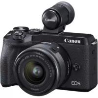 Canon EOS M6 Mark II 15-45mm Lens+ EVF DC2 Vizör 