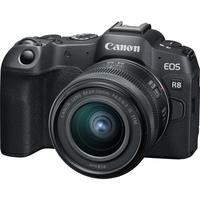 Canon EOS R8 + 24-50mm Lens Aynasız Fotoğraf Makinesi