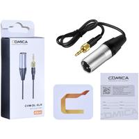 Comica CVM-DL-XLR Erkek 3.5mm TRS Alıcısı için Ses Kablosu