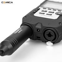 Comica CVM-V02 4,50 Mt Kamera için XLR Çok Yönlü Yaka Mikrofonu