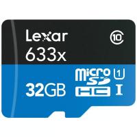 Lexar 32GB MicroSDHC UHS-I High Speed 633x Hafıza Kartı