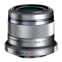 OLYMPUS M.Zuiko 45mm 1:1.8 MSC (Gümüş) Lens