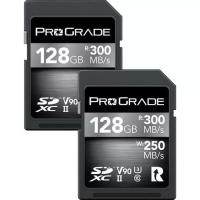 ProGrade Digital 128GB SDXC UHS-II V90 Hafıza Kartı (2'li Paket)