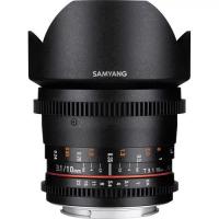 Samyang 10mm T3.1 VDSLR ED AS NCS CS II Lens (Canon)
